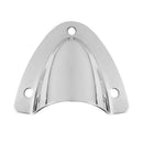 10x Polished Boat Stainless Steel Clamshell Vent/Wire Cover Clam Shell Vent