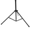 Black Metal Music Stand Adjustable Folding for Musician Performance 95-105cm