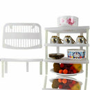 Sink Rack Stackable Board Organizer Folding Drain Tray Kitchen Board Bowl S