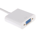 1080P Mini HDMI Male to VGA Female Video Converter Adapter Cable for PC TV