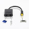 16cm 1-in-2 out Digital Optical Audio Splitter Adapter Cable Device for CD DVD