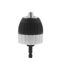 1PC 1.5-13mm Electric Hammer Keyless Drill Chucks with Hexagon Handle Thread Rod
