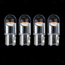2Pieces 194 T10 DC12V LED Bulb Wedge License Plate Light for Motorbike Yellow