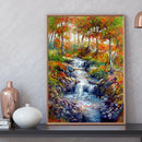 Scenery 5D DIY Full Round Drill Diamond Painting Cross Stitch Art (B863)