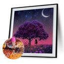 5D DIY Diamond Painting Tree Girl Full Drill Embroidery Cross Stitch Decor