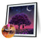5D DIY Diamond Painting Tree Girl Full Drill Embroidery Cross Stitch Decor