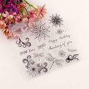 Dragonfly Flower Seal Stamp Cutting Dies Stencil Set DIY Scrapbook Emboss