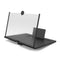 10 inch Smart Phone Magnifier Holder Video Amplifier Enlarger Stand (Black)