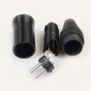 2pcs XLR 3Pin Male DIY Audio Cable Microphone Connector Solder Plug Adapter