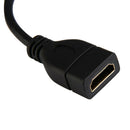 Micro HDMI Male D to HDMI Female A Jack Adapter Cable Convertor Nice 1080P