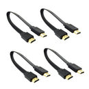 4pcs HDMI Male To Male Plug