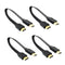 4pcs HDMI Male To Male Plug