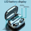 Wireless Bluetooth 5.0 Earphones Mini Stereo Headphones Earbuds w/ Charging Case