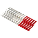 10pcs Guitar Fret Crowning Luthier File Stainless Small Dual Cutting Edge  A