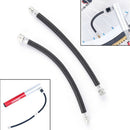 2xBicycle Pump Extension Hose Inflator Tube Pipe Cord 150psi schrader Valve  Z