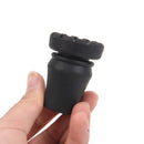 1X walking stick end tripod cane tip self standing rubber bob-slip end bottom M&
