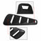 2pcs Quarter Side Window Louvers Scoop Cover Vent For 2005-2014 Ford Musta UOE