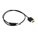 USB 2.0 Male to HDMI Male Charger Cable Splitter Adapter 20inch