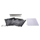18cm Solar 4 LED stainless steel house number light solar lamp house number L6E1