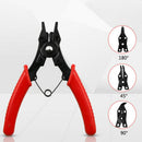 1Set 4 IN 1 multifunctional snap ring pliers tools crimp tool circlip pliers â„–[