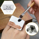 Stainless Steel Palette Adjustable Ring for Nail Art Foundation Mixing Make X6Y4