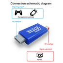 Set Top Box Adapter 61.25 MHZ Out RF Converter Accessories VGA TV Signal for Wii