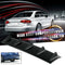Shark Fin 5 Wing Lip Diffuser 23"x 6" Rear Bumper Chassis Black ABS Univer FT