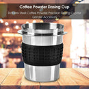 Stainless Steel Coffee Powder Precision Dosing Cup for Grinder Accessory