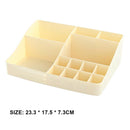 Desktop Sundries Storage Box Cosmetic Makeup Brushes Lipstick Organizer (C) A