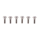 6pcs M6 x 20mm Titanium/Ti Disc Brake Rotor Bolts for Suzuki Yamaha R1 R6