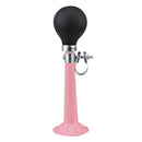 Girls Bicycle Air Hooter Horn Bell with Front Basket and Handlebar Streamer Pink