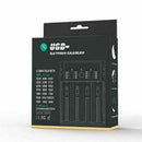 4 Slots 18650 Battery Charger USB Independent Smart Charging Dock Adapter Device