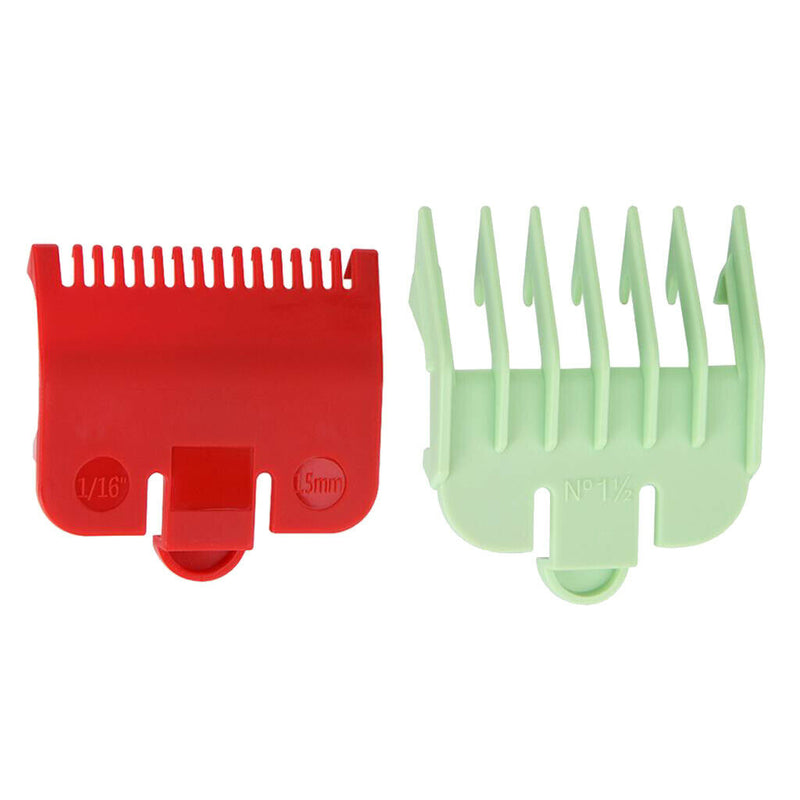 2 x 1/8'' 1/16'' Standard Hair Clipper Attachment Comb Trimm Guide Comb Set