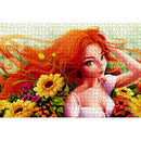 1000 Pieces DIY Paper Puzzle Beauty of Sunflower Jigsaw Picture Toys Decor