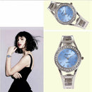 Chaoyada Fashionable Women's Bangles Watch Elegant Individuality Diamonds Q F6F3