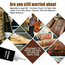 Black Leather and Vinyl Repair Kit - Furniture, Couch, Car Seats, Sofa, Jacket,/