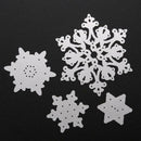 4pcs Christmas Snowflake Scrapbooking Album Paper Card Diary Hand Craft