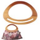 1Pc Wooden Bag Handle Replacement Diy Bag Purse Making Handbag Accessories P Hn