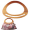 1Pc Wooden Bag Handle Replacement Diy Bag Purse Making Handbag Accessories P Hn