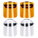 4x Welding Full Face Shield All-Round Guard Washable Visor Hat Windproof