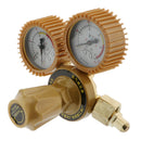 Shockproof Alloy Oxygen Pressure Regulator Gas Gauge Cutting Torch 2 Gauges