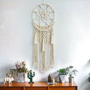 Dream Catcher Macrame Tapestry Wall Hanging Handmade Cotton Weaving Living