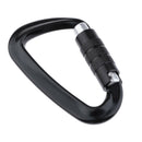 Strong D-Ring Carabiner Rock Climbing Screwgate Carabiner Rappelling