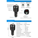 Dual USB 3.1A Display Voltage Car Charger Volt 2Port Adapter For Smart Phone
