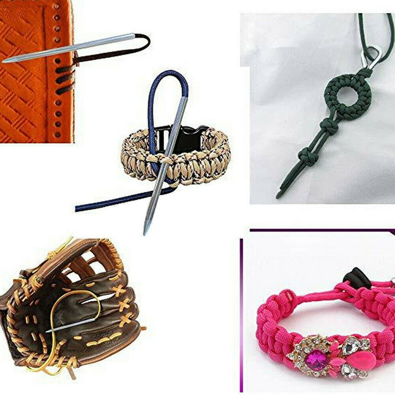 1 pcs DIY Wood Bracelet Wristband Braided Jig Weaving Needles Tool Kit