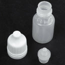 5ml x 50 pieces eye drops bottles, cap + stopper G9O1