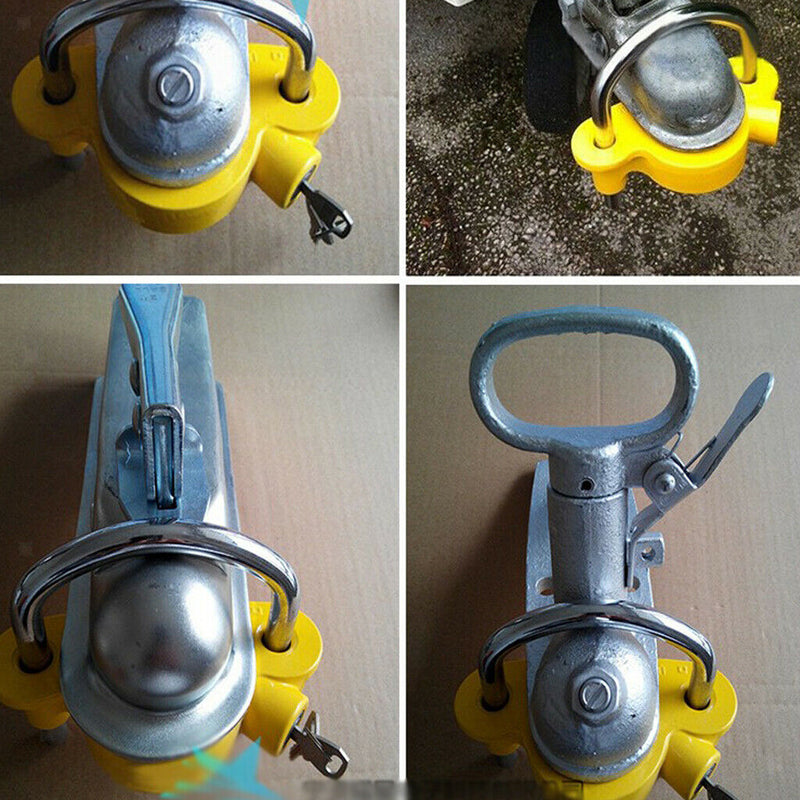 Universal Hitchlock Caravan Trailer Hitch Lock COUPLING TOW BALL LOCK SECURITY