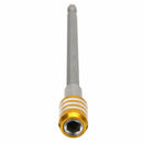 3Pc Length Quick Release Magnetic Bit Holder 1/4 inch Hex Shank Electric Sc