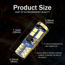 8Pcs T10 501 Led Bulbs Error W5W Led Light Bulbs Car Interior Exterior Ligh N1E2