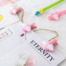 5x angel heart wooden office craft memo clips diy paper photo peg decoration!j